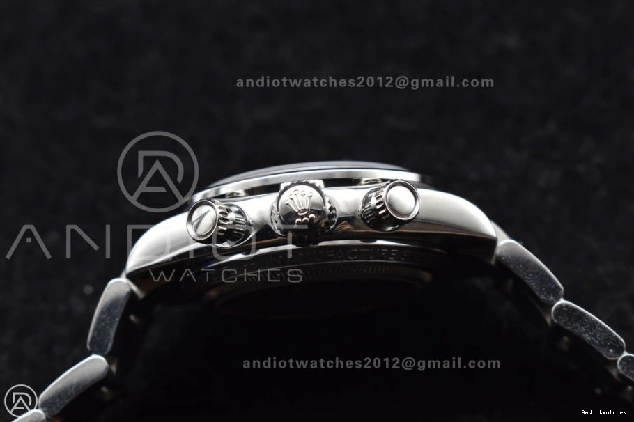 Bracelet 825 Comfortable on Black Daytona SS Best SS White A Edition Dial ADGF 0830